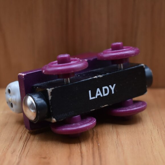 LADY Purple 2012 - Thomas & Friends Wooden Railway Train Tank Engine Magnetic - Picture 6 of 7